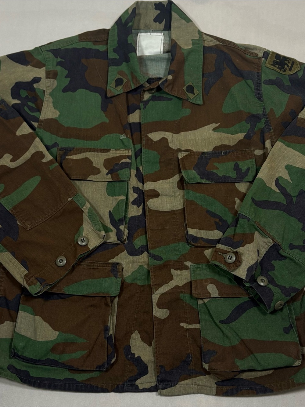 Vintage 1981 US Army Black Lions BDU Jacket